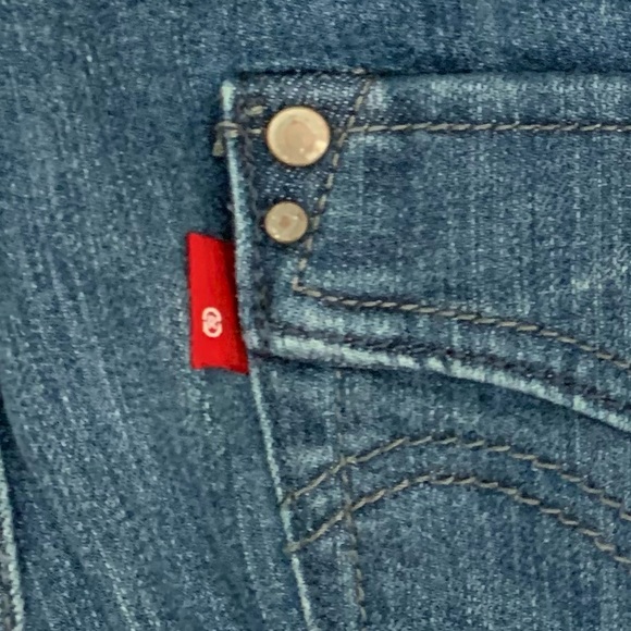 Levi’s SZ 4 526 Slender Boot Double Button Flap Pocket Jeans - Picture 7 of 14